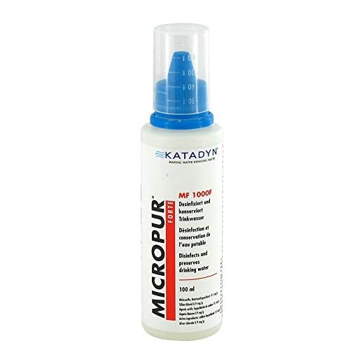 MICROPUR Forte MF 1'000F 100ml Wasserentkeimung Trinkwasser