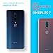 TUDIA DualShield Designed for OnePlus 7 Pro Case, [Merge] Shockproof Tough Dual Layer Hard PC Soft TPU Slim Protective Case - Metallic Slate