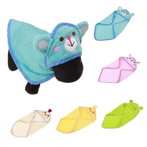 Balacoo Toalha De Microfibra Toalhas De Banho De Microfibra Roupões De Banho Para Animais De Estimaç