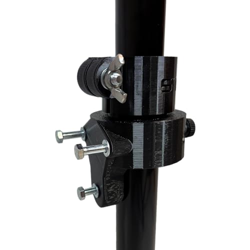 Image of Transducer Pole with Ball Mount Adapter (Ball Not Included), RAM Ball Boat Mount, Adjustable 30 inch-60 inch Telescoping Pole for Livescope LVS34, LVS32, Mega Live 1 & 2, Active Target 1 & 2