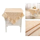 Bettop Square Tablecloth,Nightstand Tablecloth,Side Table Cover,Table Cloth for Bedside Table/ Night