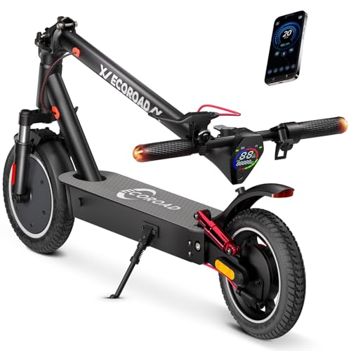 EC9 Electric Scooter, Up to 30 Miles Range & 21 MPH, 4