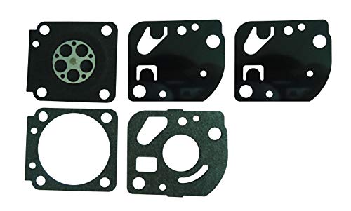 C·T·S Joint de carburateur et kit de diaphragme remplace ZAMA GND-12 pour carburateur ZAMA C1U Homelite ST155 175 185 385 285 Mc Culloch 28 cc 32 cc