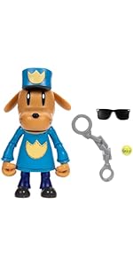 Action Figure Dog Man 12,7 Cm – Snodabile Con Accessori, Jakks Pacific, Ufficiale Dal Film - 2