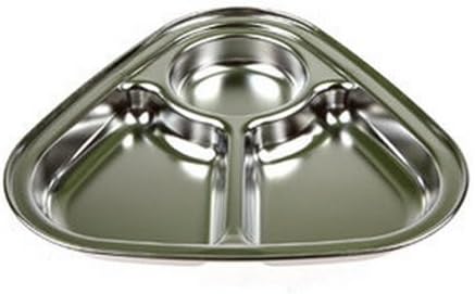 Carnation Divided Tray 2 sections for snack No.1 for kids