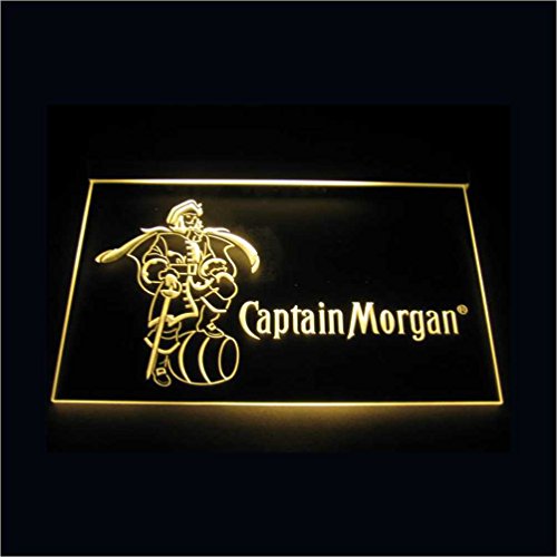 Captain Morgan LED Caracteres Publicidad Neon Cartel Gleb