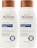 Aveeno Fresh Greens Blend Volumising Shampoo For Fine Hair 354mL