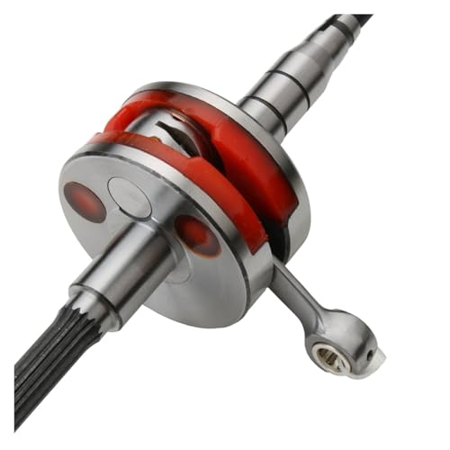 Vilebrequin de course scooter TB50 axe 10 mm bielle renforcée