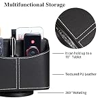 360° Rotatable Remote Control Holder,TV Remote Caddy for Nightstand Table - Image 4