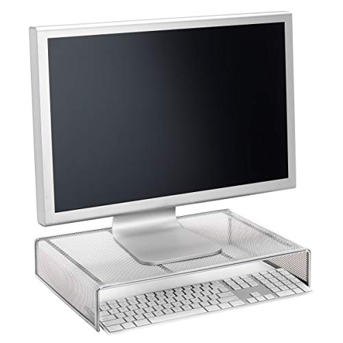 Brenton Studio® Silver Mesh Monitor Stand