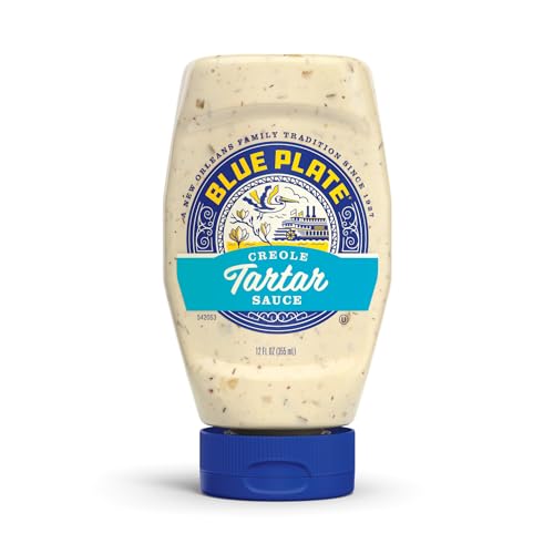 Image of Blue Plate Mayonnaise Creole Tartar Sauce, 12 Fl Oz Squeeze Bottle (Pack of 1)