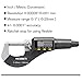 REXBETI Digital Micrometer, Professional Inch/Metric Measuring Tools 0.00005