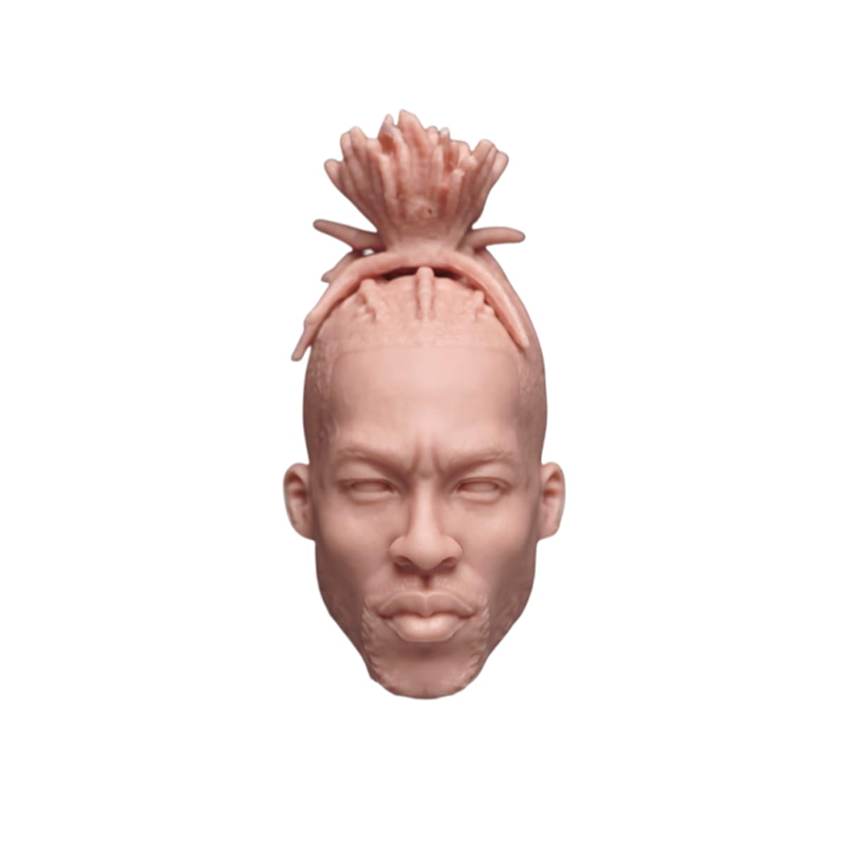 Figurine miniature 1/6 tête Dwight Howard non peinte au réalisme solide