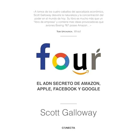 Four: El ADN secreto de Amazon, Apple, Facebook y Google (Conecta)
