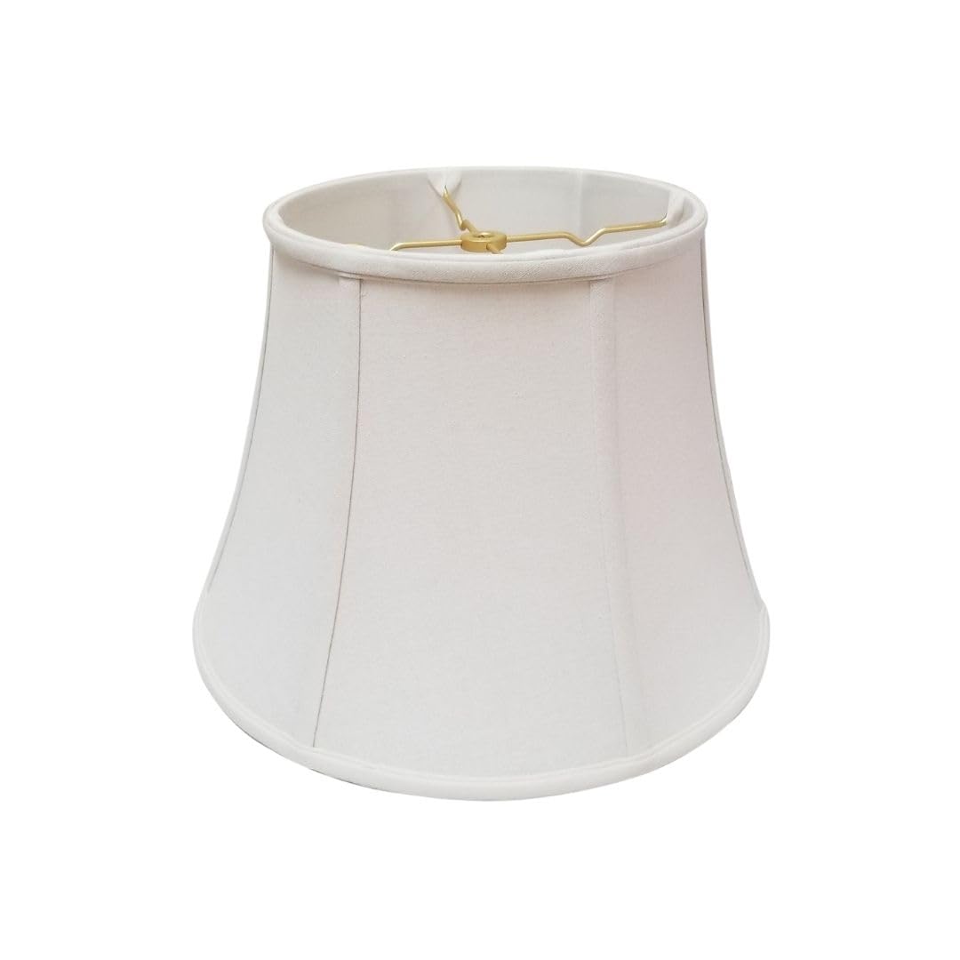 Royal Designs Modified Bell Lamp Shade - White - 10 x 16 x 12.5