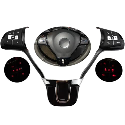 Interruptor Botón Control de Audio Multifunción Volante Coche VW 2