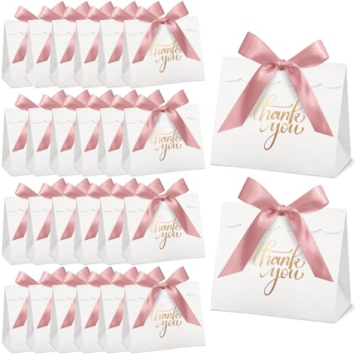 CINSOEN 24 PCS Small Thank You Gift Bags...