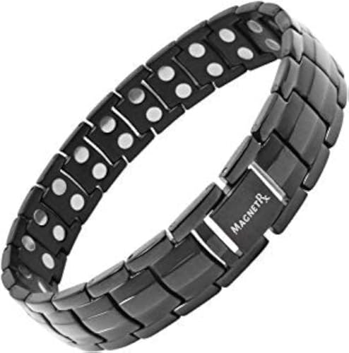 MagnetRX® Ultra Strength Magnetic Bracelet - Magnetic Bracelets for Men - Adjustable Bracelet Length with Sizing Tool