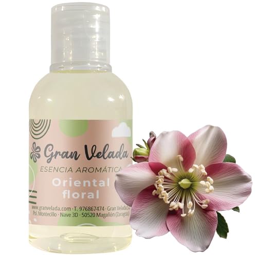 Esencia Aromática Oriental Floral: Vainilla, Almizcle y Flores | Ideal para Perfumes, Cosméticos y Velas | Concentrada y Versátil |