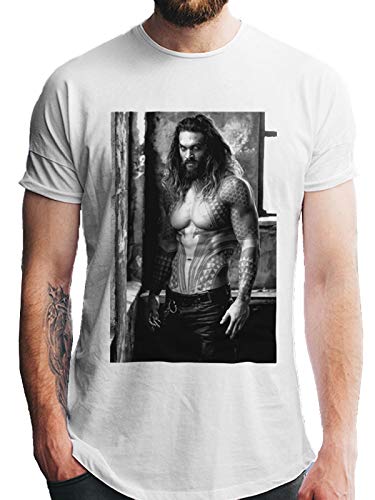 I-D-C Justice League Movie: Aquaman Photo (T-Hirt Unisex TG. XL) Merchandising