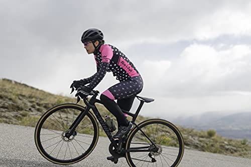 FDX Women’s Cycling Bib Tights, Padded, Super Roubaix Thermal Fabric, Windproof, Quick Dry Ladies Cycling Bib Pants… - Image 6