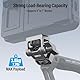 SIRUI Kamera Monitorhalterung mit 3/8-16 ARRI-Aufnahmezapfen, 360° schwenkbar und 180° neigbarVerstellbare Feld-Monitorhalterung mit dehnbarem Anti-Twist-Zapfen für 5 und 7 Monitor, AM-MTA