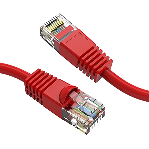 Cable de Red Cat 6 UTP Rojo 175 Pies Paquete 20