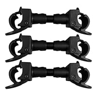 IMIKEYA 3 Stück Kinderwagen Verbindungsstück: Kompatibel mit YOYO Verbindungsstücke für Zwillingskinderwagen Befestigungsanschluss - Robuste Doppelter Kinderwagen-Verbindungsstück schwarz