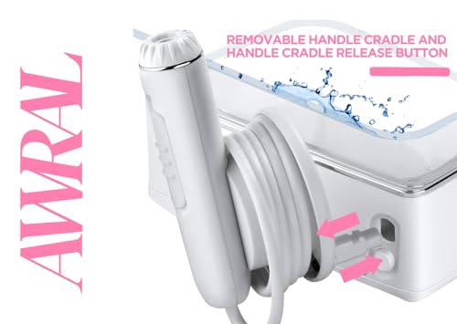 Image of WATER FLOSSER PRO COMPACT | CORDLESS| WITH TRAVEL CASE | 12+ 6 MONTHS WARRANTY| PORTABLE & RECHARGEABLE | WF PRO WITH 5 TIPS | 6 PRESSURE SETTINGS