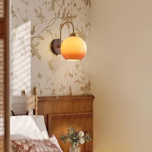 Luces de tocador de dormitorio con interruptor de cadena para un control cómodo y directo 4