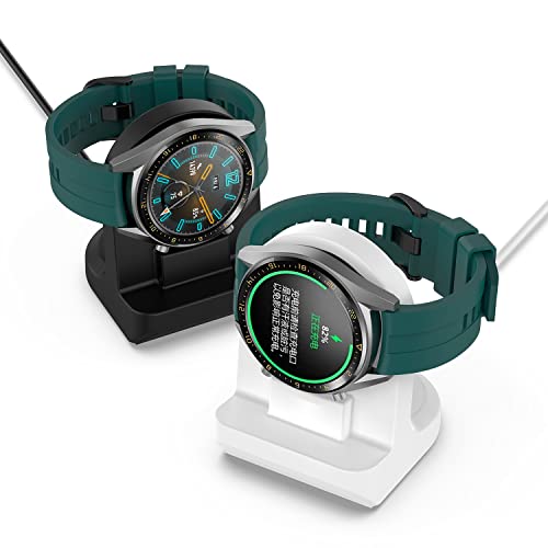 Huawei Watch GT, GT Runner ve Watch 3 Uyumlu Siyah Silikon Şarj Standı AL3649