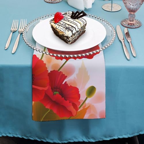 Servilletas de tela cuadradas florales 18.7" x 18.7" miniatura 4