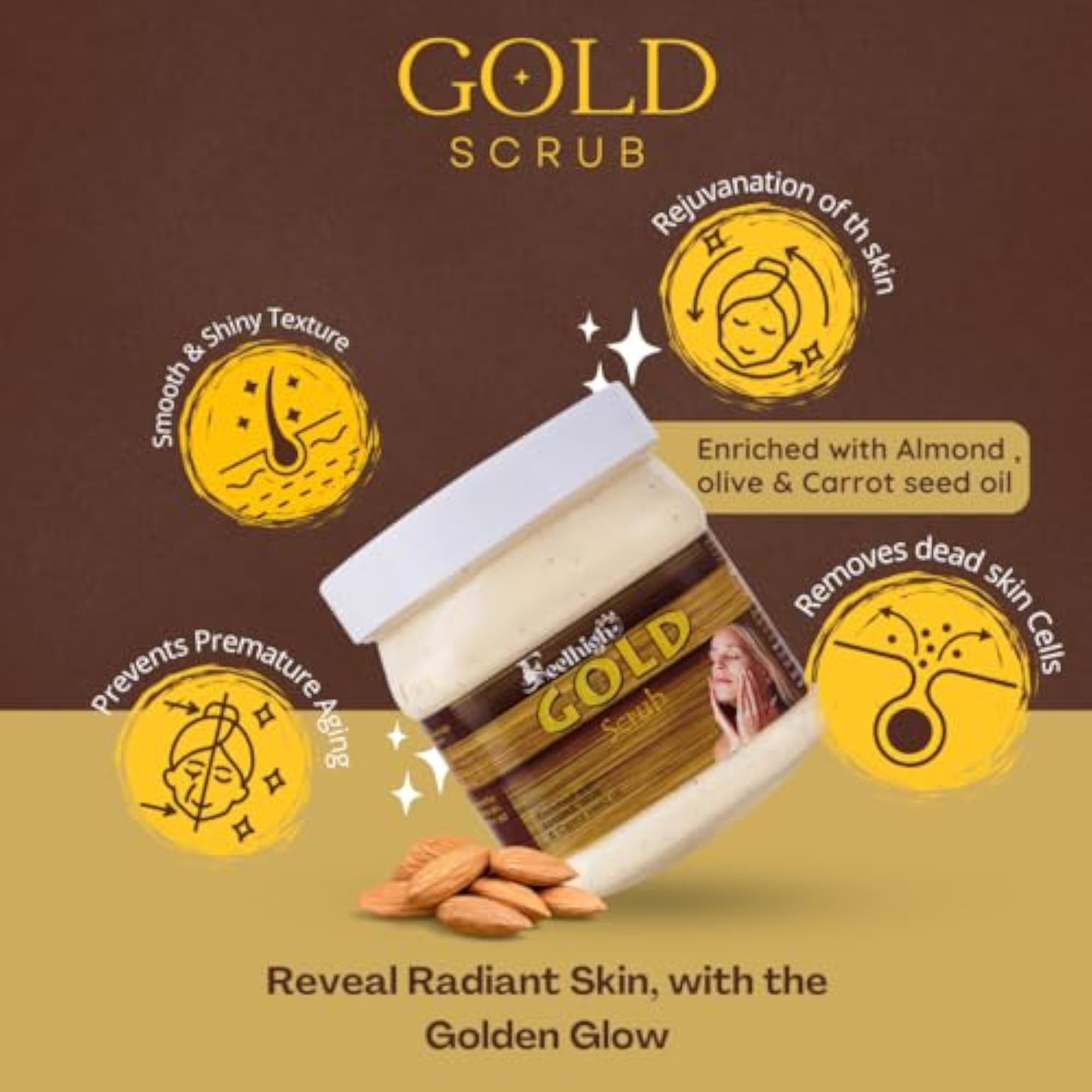 Neem Body Scrub with Natural Extracts, 500ml