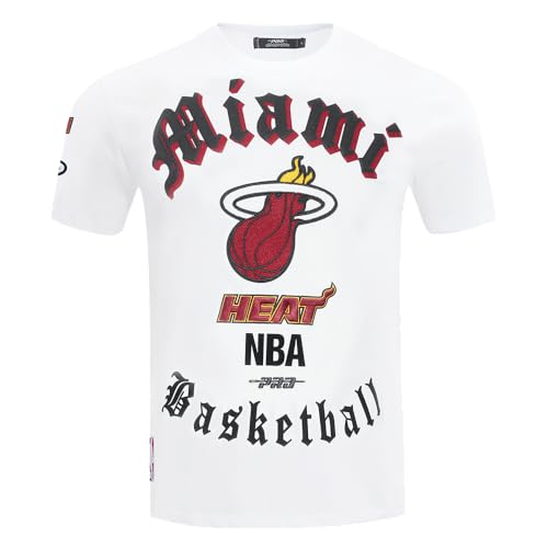 Camiseta NBA Pro Standard blanca 3XL de algodón cómoda para hombre