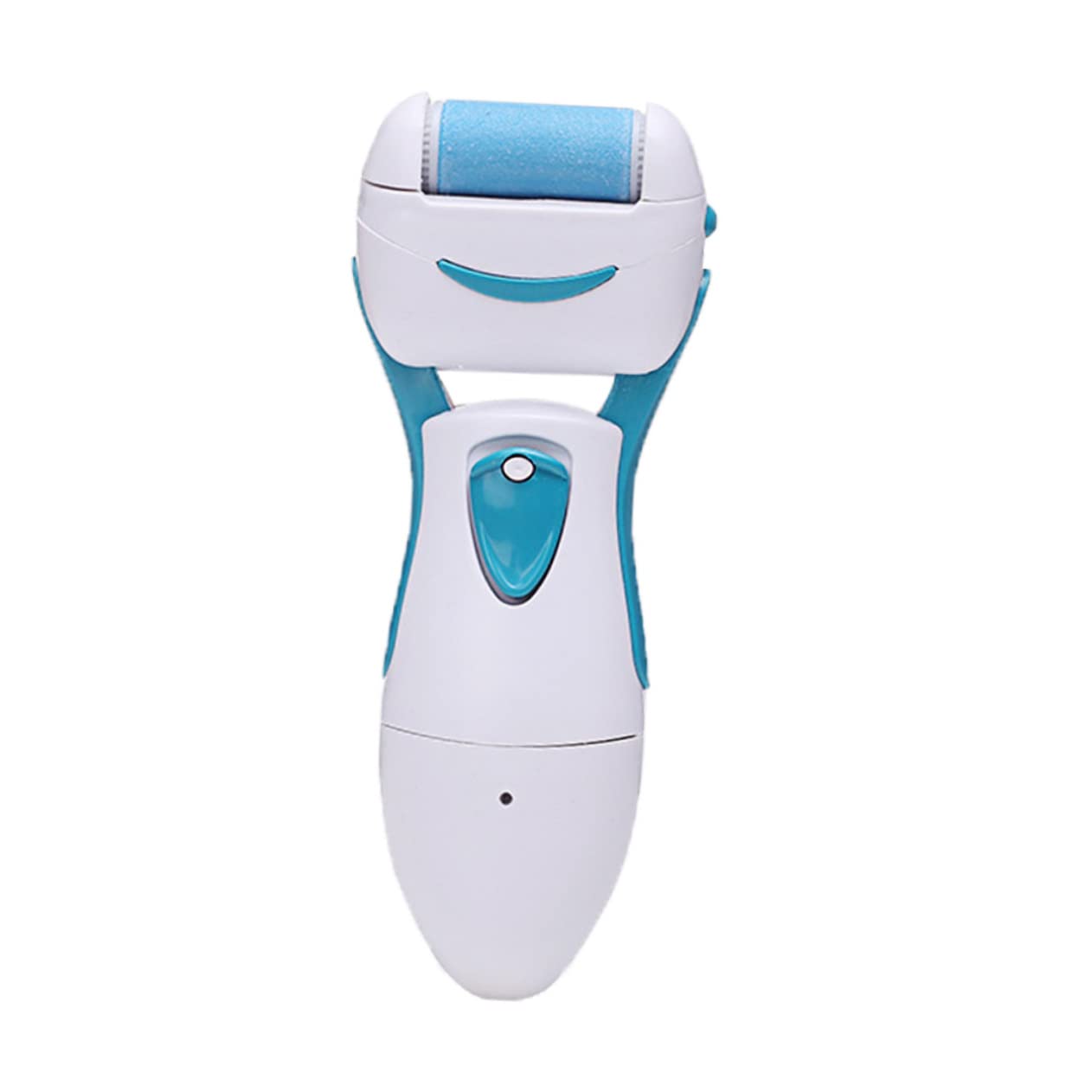 Rimuovi Calli Elettrico per Piedi e Talloni, Bianco, Leggero | Impugnatura Ergonomica, Corpo in Plastica, Elimina Pelle Morta, per Dita e Talloni, Uso Quotidiano