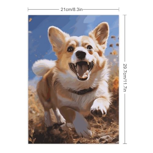 Autocollants Corgi imperméables anti-rayures pour bouteilles d'eau et ordinateurs - 3