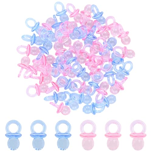 50 Pièces Mini Décoration Sucette, Confettis décoratifs pour tétines, Décoration de table de...