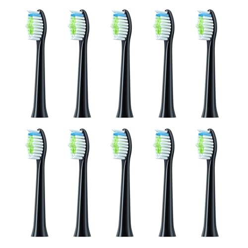 Image of Replacement Toothbrush Heads Compatible with glamororal Electric Toothbrush,10 Pack