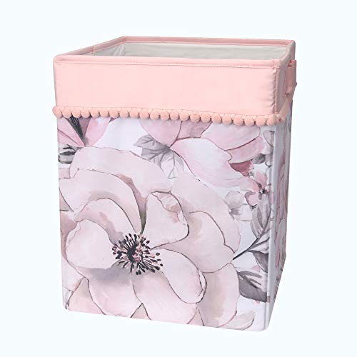 Image of Lambs & Ivy Signature Botanical Baby Storage/Hamper - Pink, Floral