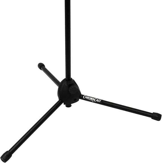 ChromaCast, Black, Adjustable Tripod Boom Microphone Stand CC-PS-BMIC