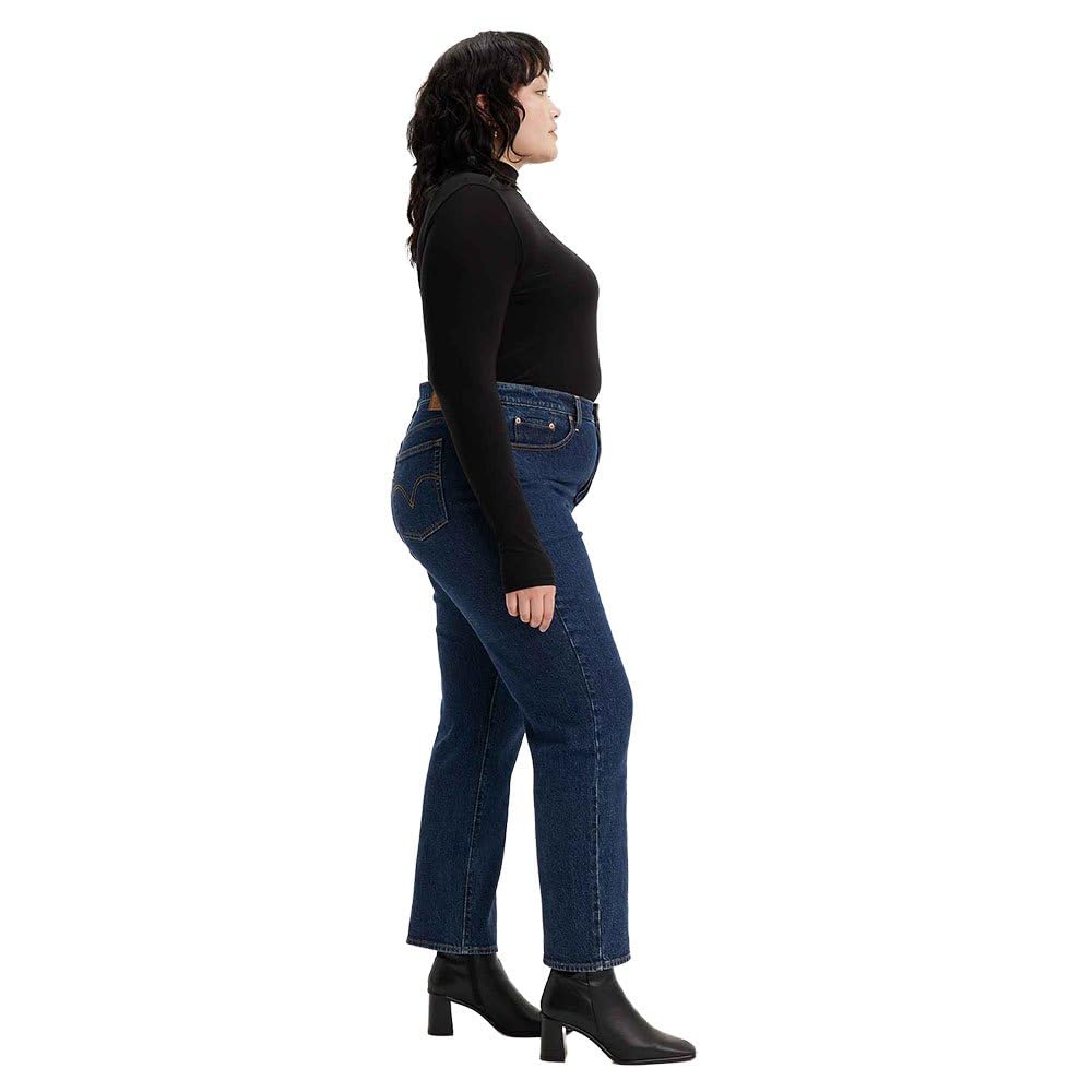 Levi's Ribcage Straight Ankle Zip Jeans Femme