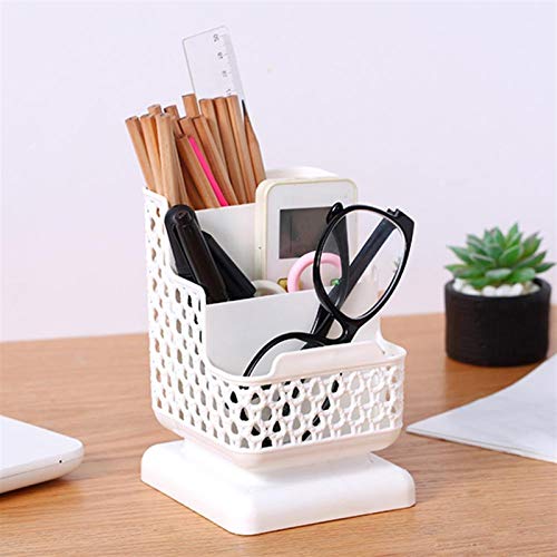 Rangement cosmétiques et stylos bleu multifonction avec tri compartimenté