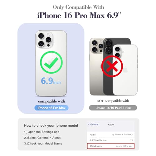 Coque pour iPhone 16 Pro Max magnétique TPU mince vert - 2