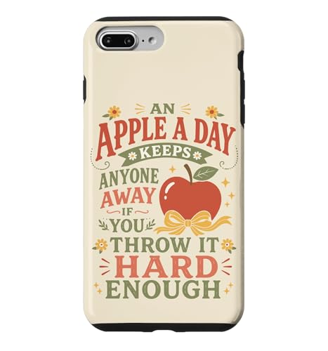 Apple Throwing Joke �r���e�[�W �t���[�c����� �X�}�z�P�[�X iPhone 7 Plus/8 Plus �p