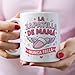 MUGFFINS Taza mamá graciosa con frase La zapatilla de mamá nunca falla en Español 330 Ml Imagen de MUGFFINS Taza mamá graciosa con frase La zapatilla de mamá nunca falla en Español 330 Ml