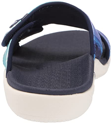 Spenco Women's Slide Sandal Flip-Flop, Peacoat, 9 #TOP2