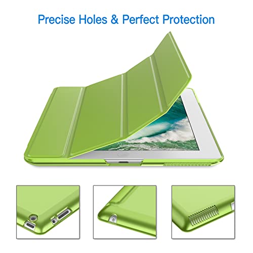 Jetech Case Compatible With Ipad 2 3 4 (Old Model), Smart Cover With Auto Sleep/Wake (Green) #TOP2