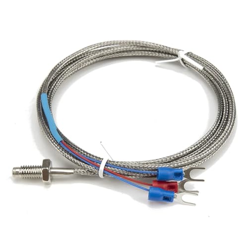 Sensor PT100 M6 tipo perno que soluciona lecturas térmicas inestables 2