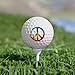 Mozingo Tie Dye Peace Sign Golf Balls