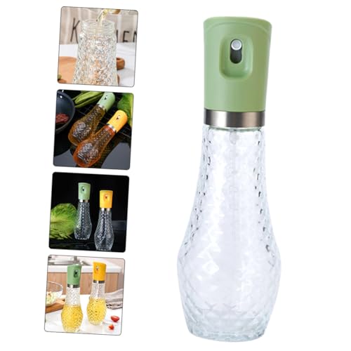 Dispensador de aceite de vidrio y acero inoxidable SHINEOFI reutilizable 4